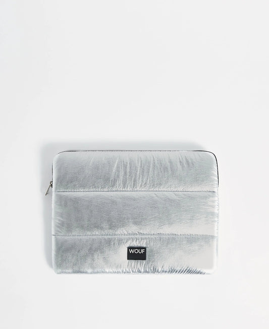 Silver Glossy Laptop Sleeve 13“ & 14“
