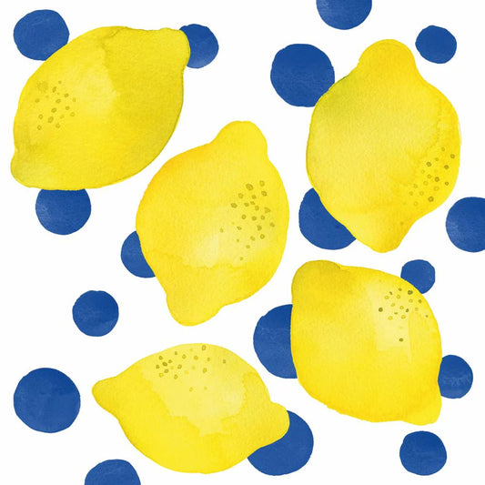 Serviettes de table Lemons & Dots