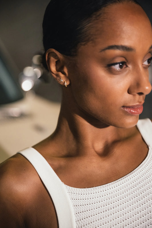 Boucle d'Oreille Unique - Créole Kate