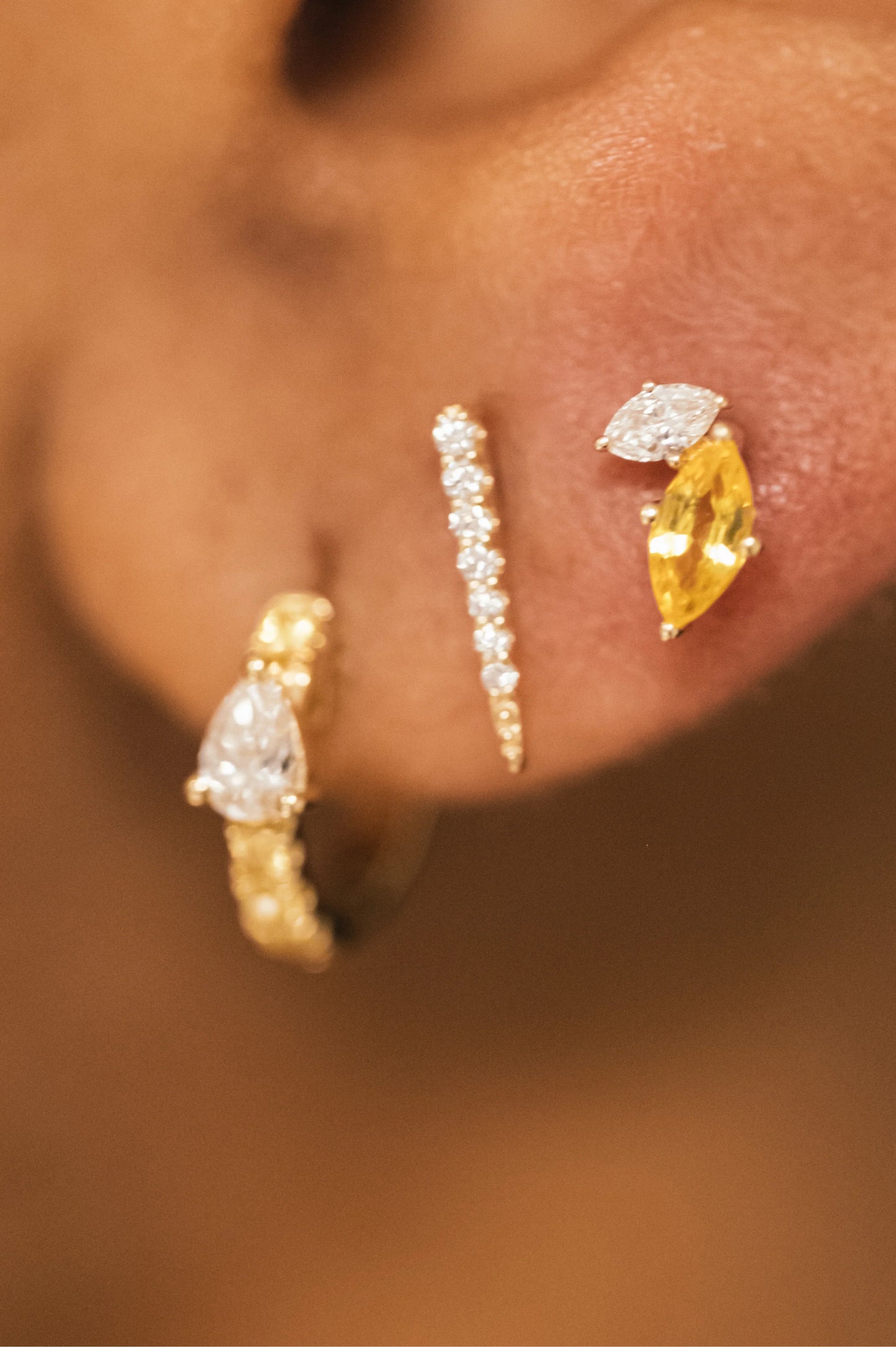 Boucle d'Oreille Unique - Créole Kate