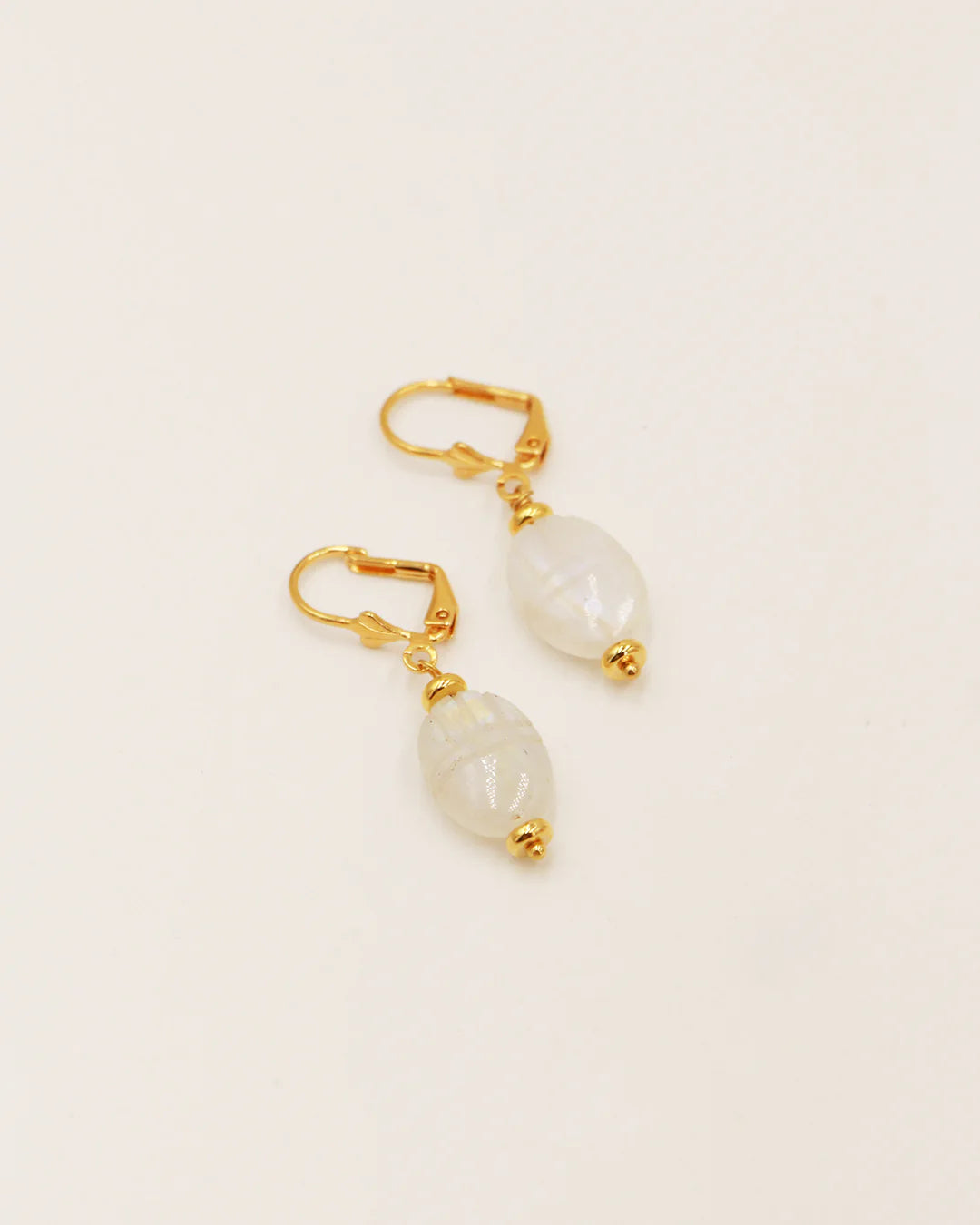 Boucles d'oreilles Scarabée