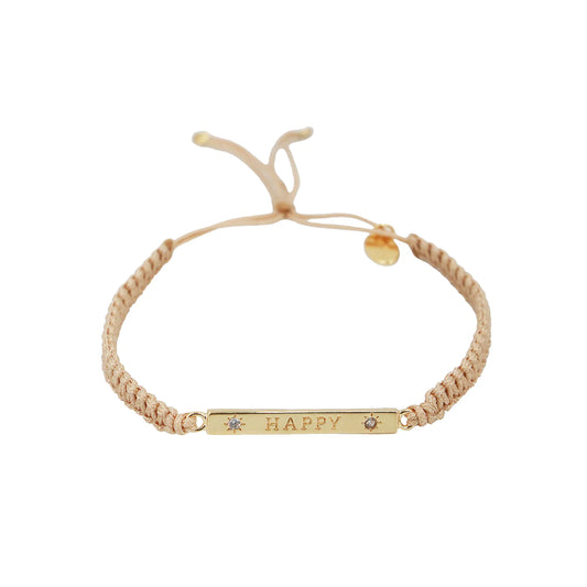 Bracelet macramé Mantra