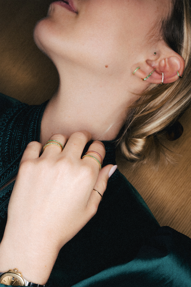 Ear Cuff Stella - Or Jaune