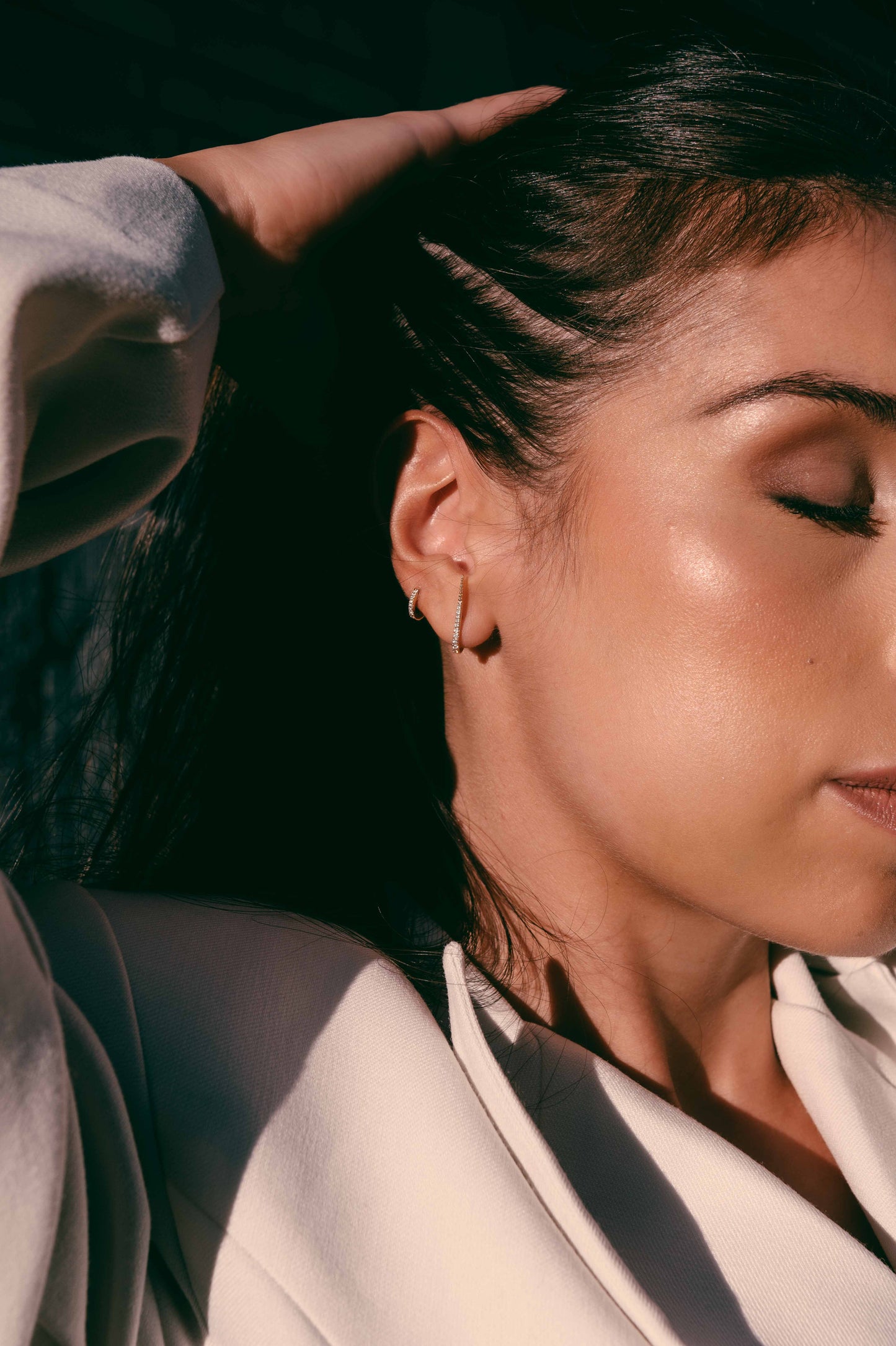 Créole Daylight - Or Jaune - 6 mm