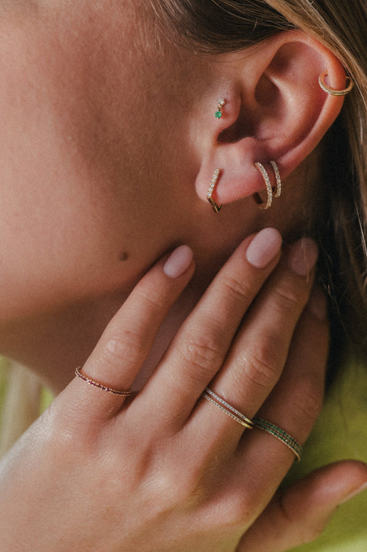 Boucle d'Oreille Unique - Nath