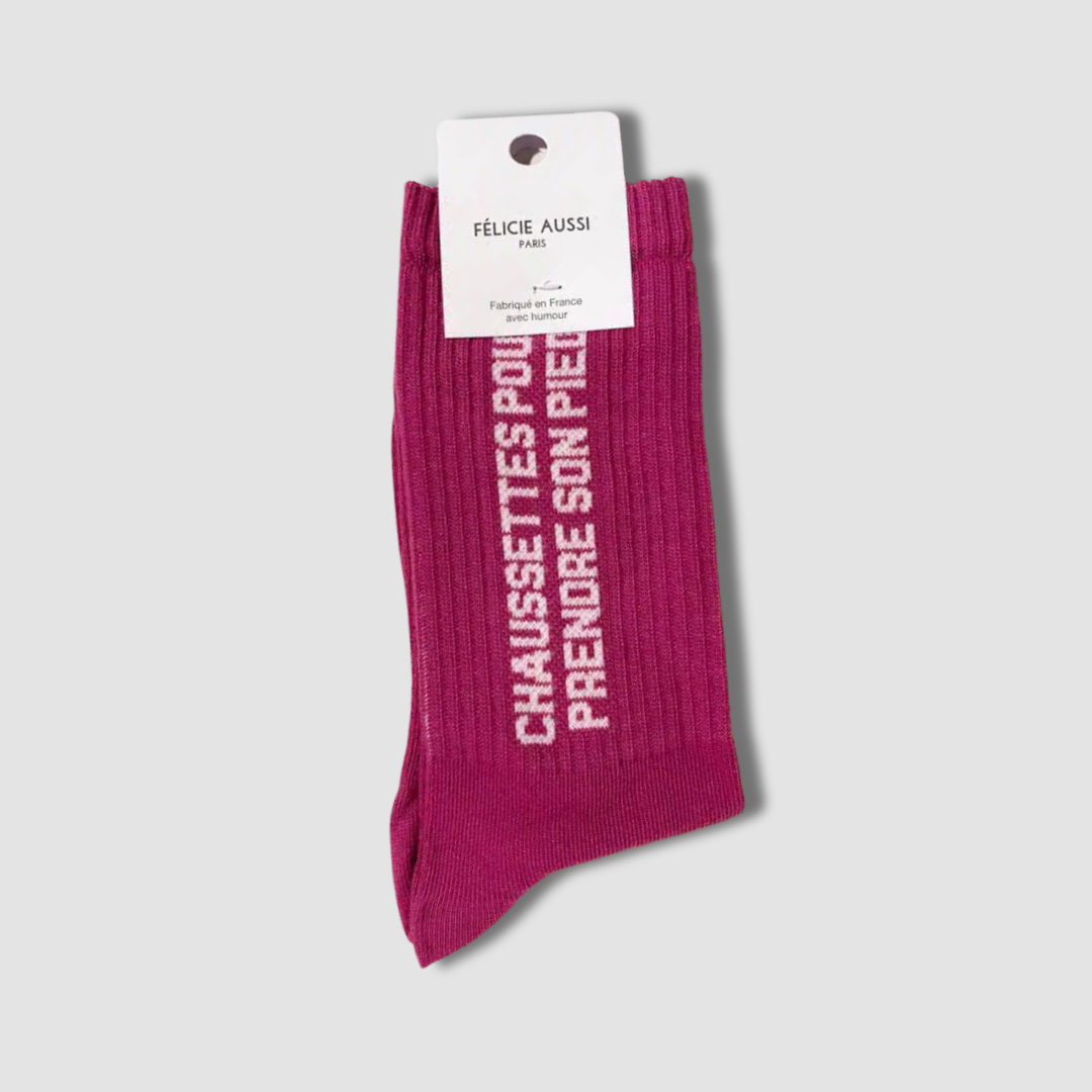 Chaussettes Pour prendre son pied / 36-40