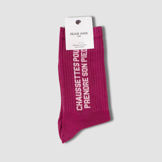Chaussettes Pour prendre son pied / 36-40