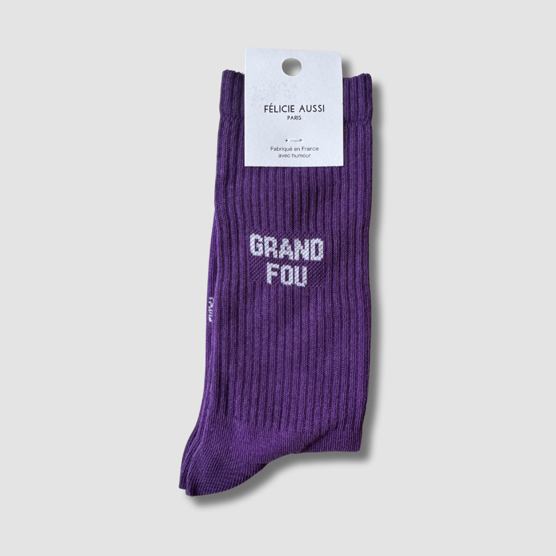 Chaussettes Grand Fou / 40-45
