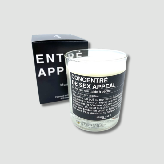 Bougie concentré de sex appeal
