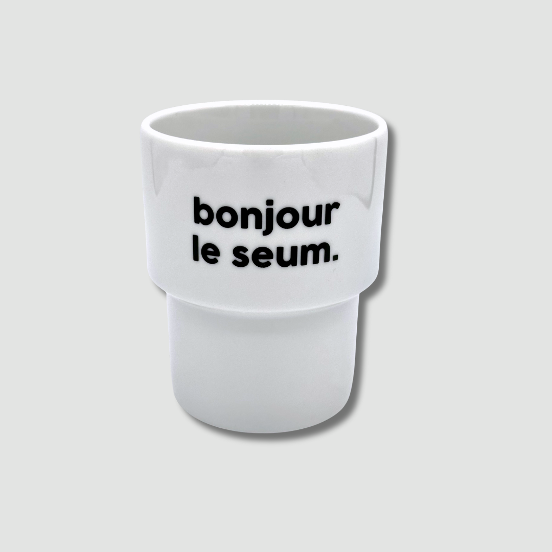 Gobelets Bonjour qui ?