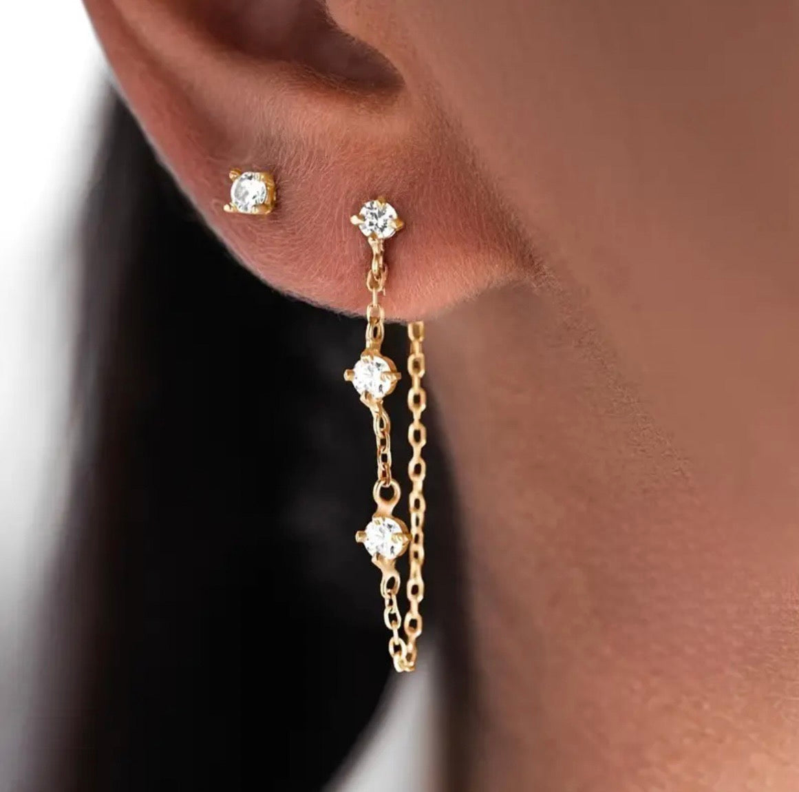Boucle d'oreille Spotlight Set