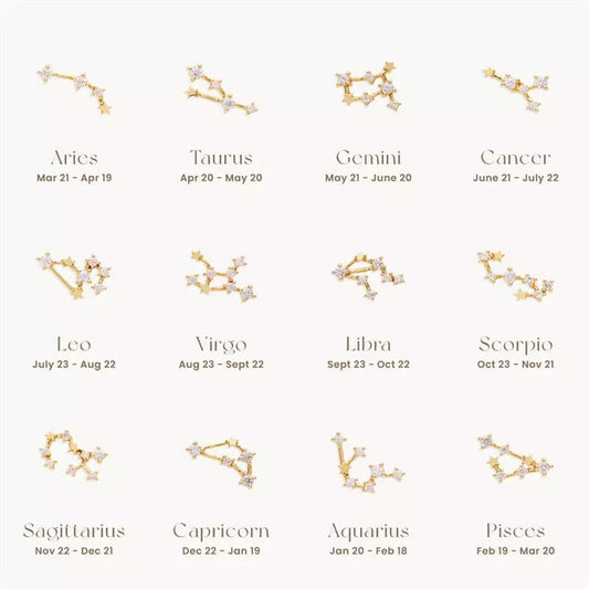 Boucle d'oreille astro