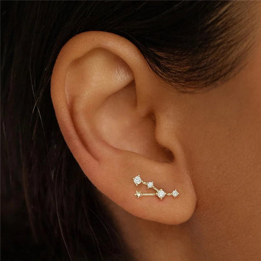 Boucle d'oreille astro