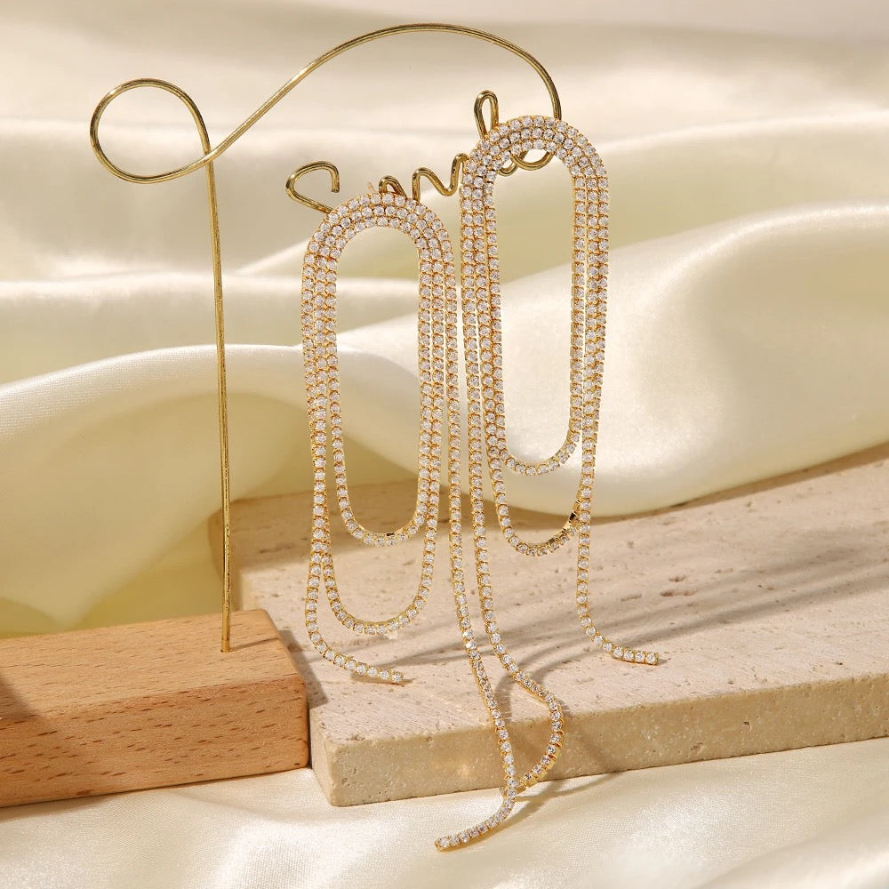 Boucle d'oreille Lustrous Elegance