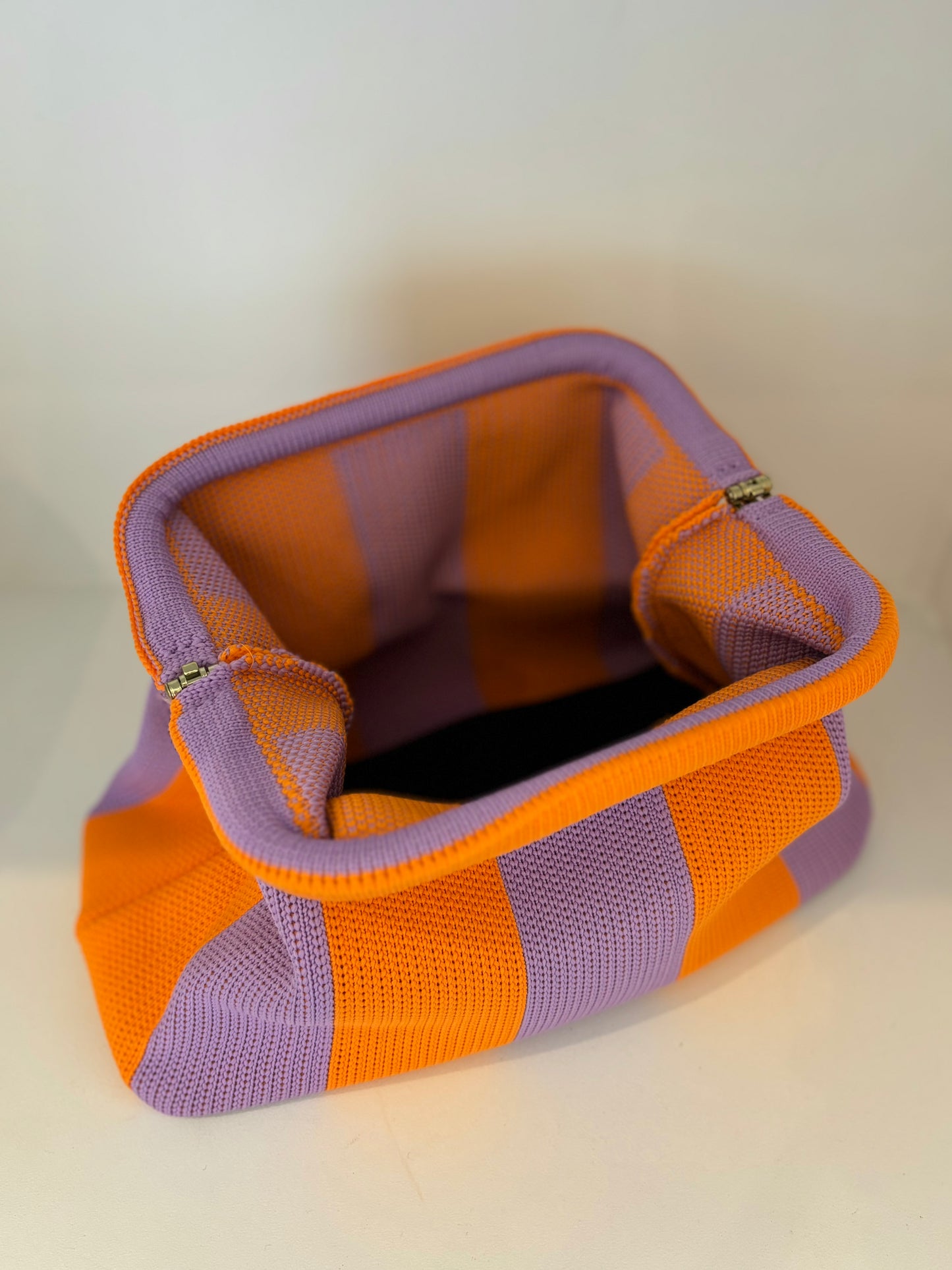 Pochette - Lilas et orange