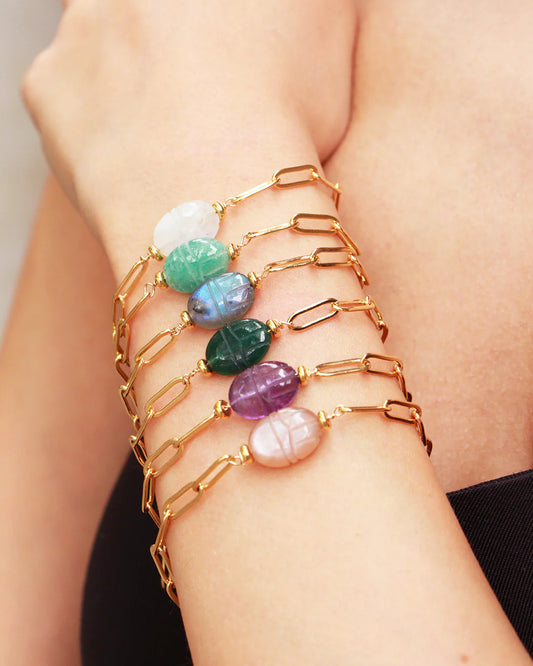 Bracelet Scarabée