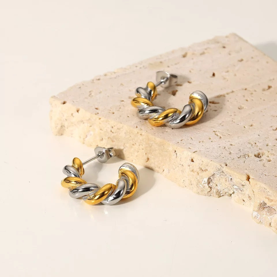 Boucle d'oreille Wine & Shopping