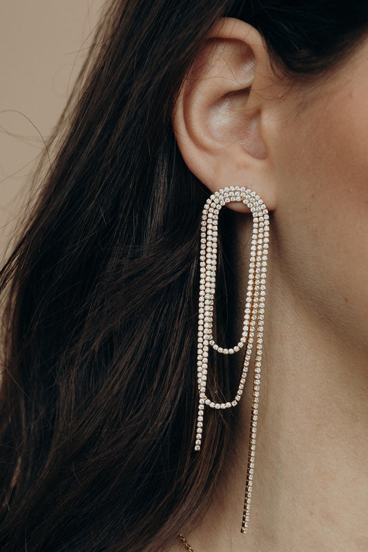 Boucle d'oreille Lustrous Elegance