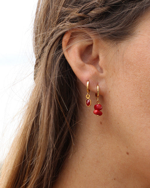Boucles d'oreilles Gaïa
