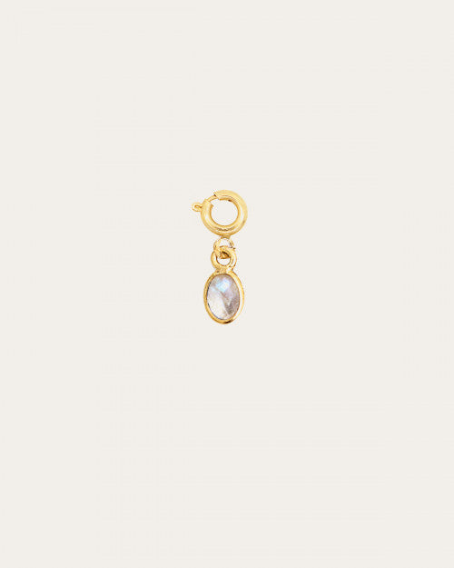Pendentif grigri Nilaï avec pierre semi-précieuse pierre de lune