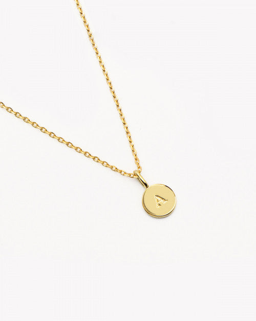 Collier court Initiales de chez nilai à personnaliser