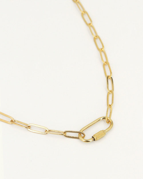 Collier Lock Pure fermoir mousqueton