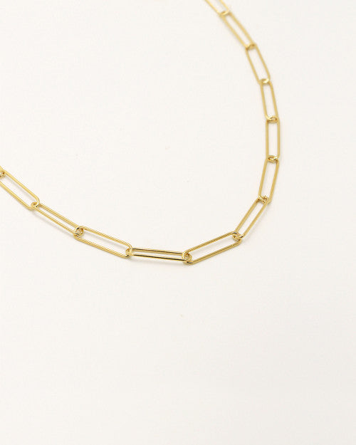 Collier Maxi Pure de chez nilai à grands maillons rectangulaires