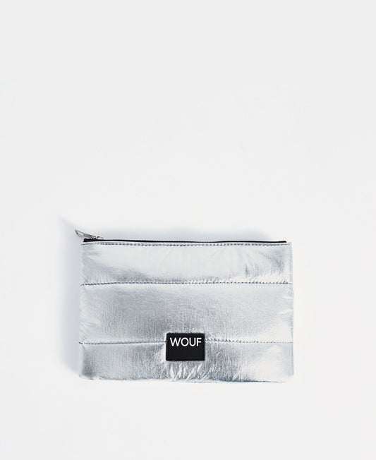 Silver Glossy Pouch