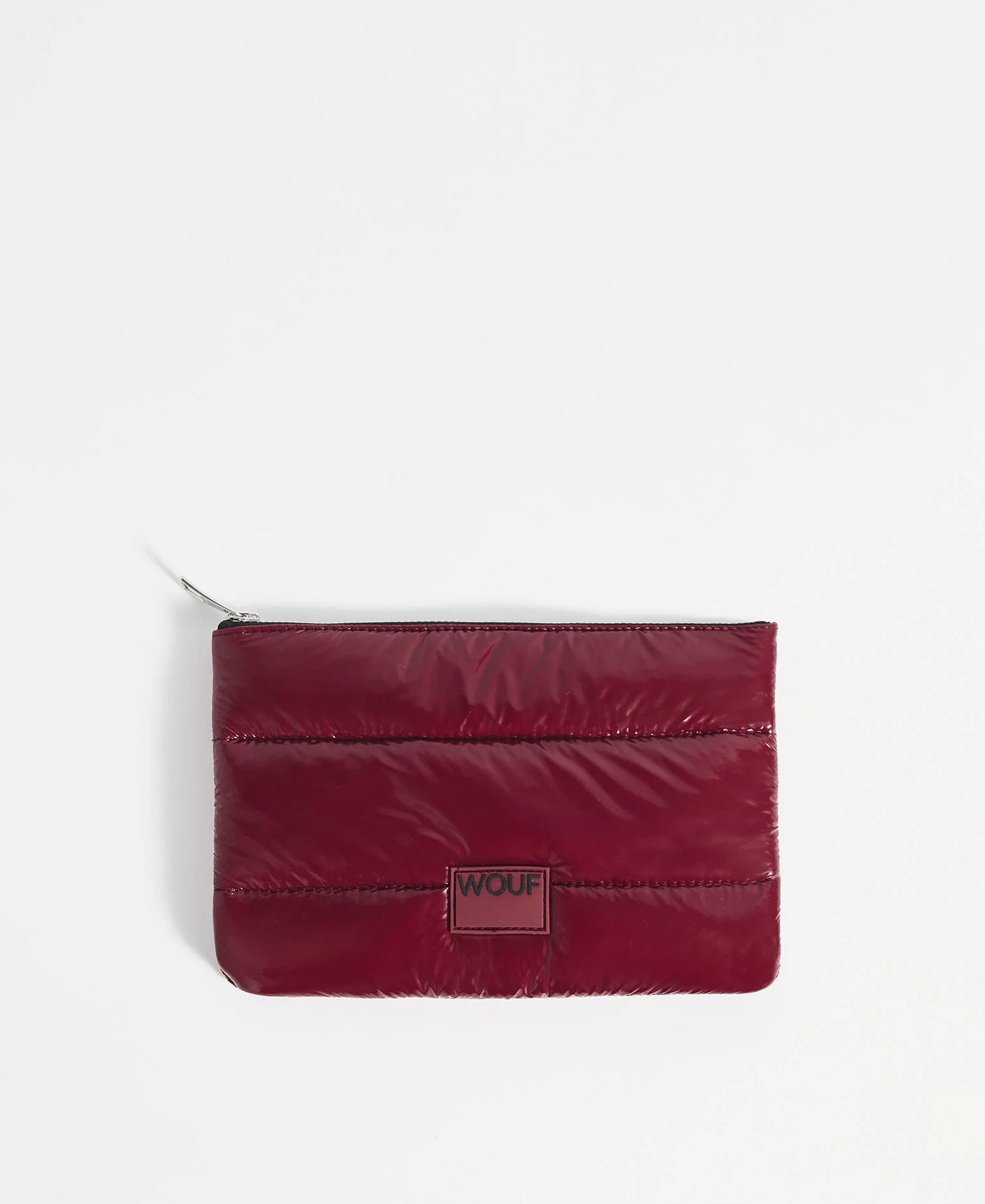 Burgundy Glossy Pouch