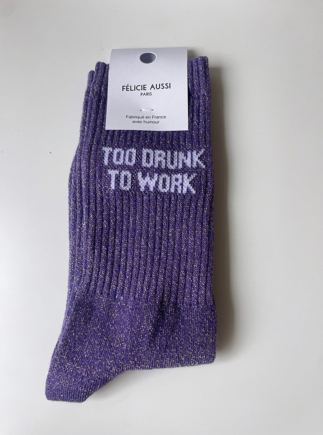 Chaussettes Too drunk to work / 36-40