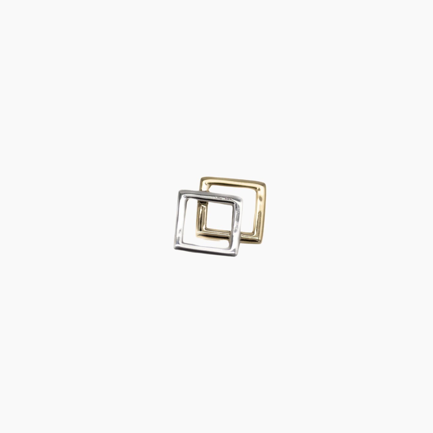 Bracelet Square S - Bicolore