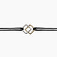 Bracelet Square S - Bicolore