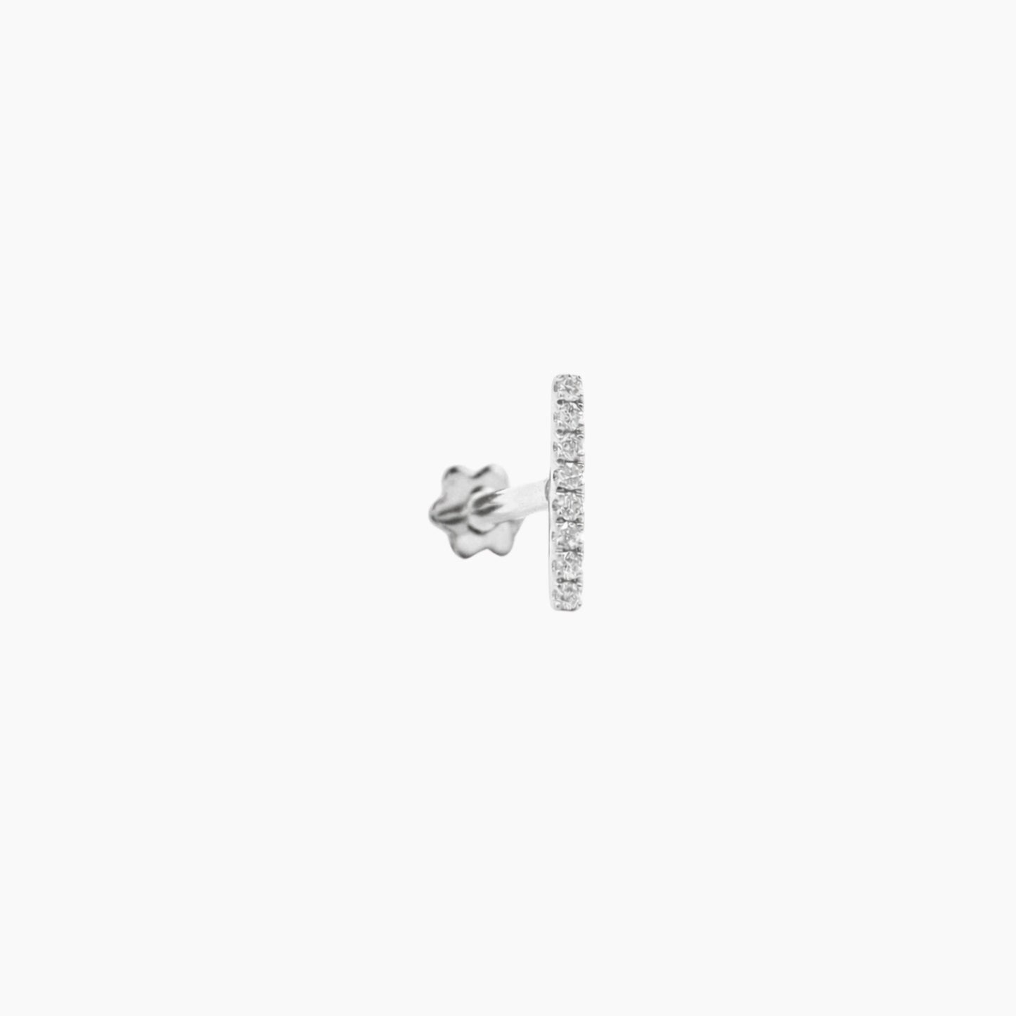 Piercing Macha - Diamant - Or blanc