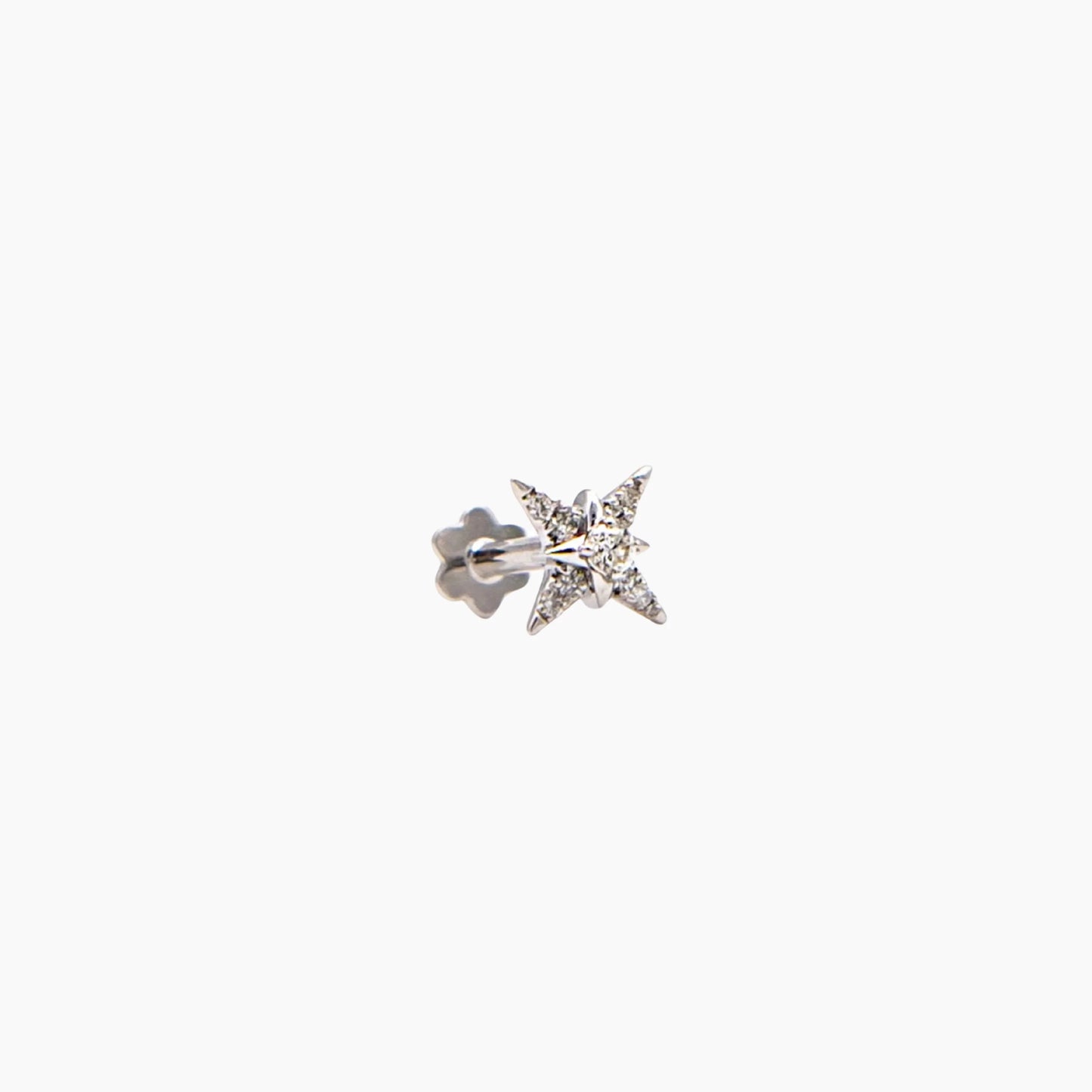 Piercing Star - Or Blanc