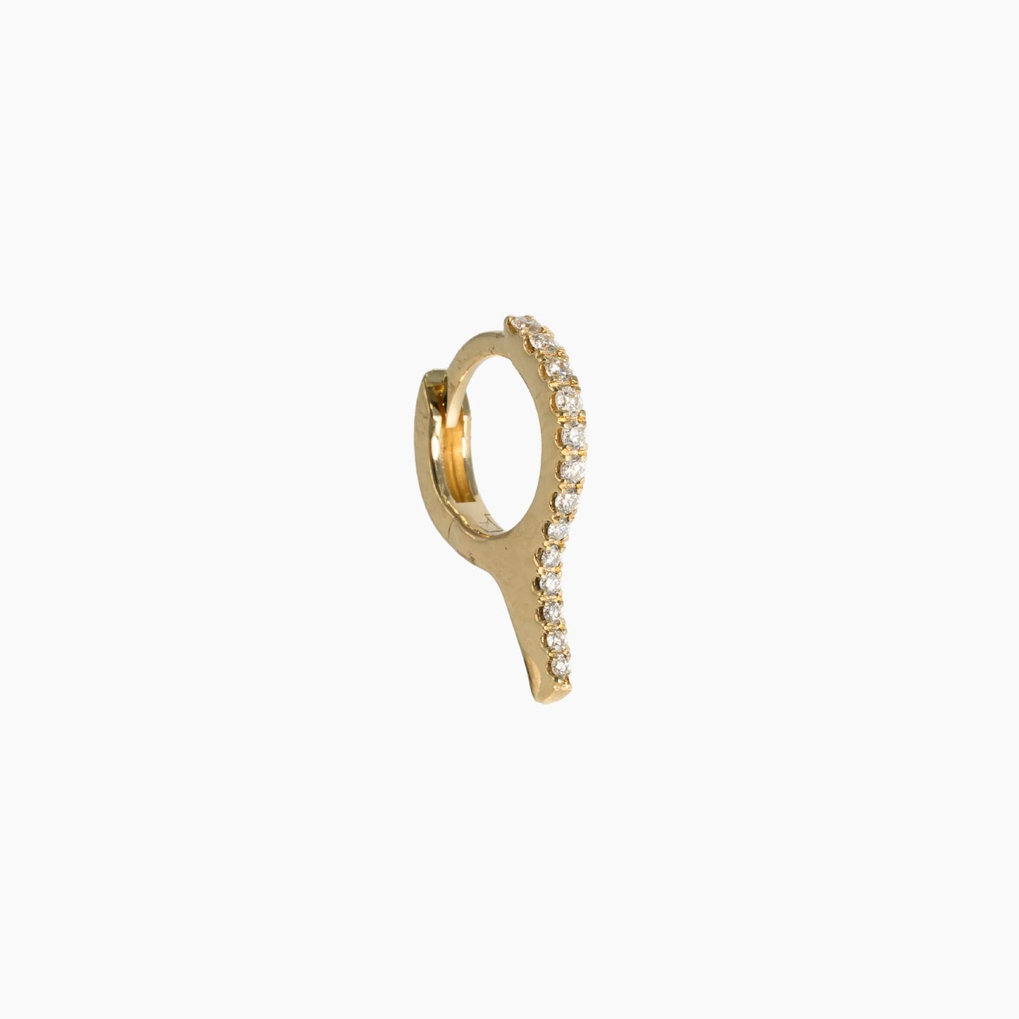 Boucle d'Oreille Unique - Créole Spicy S