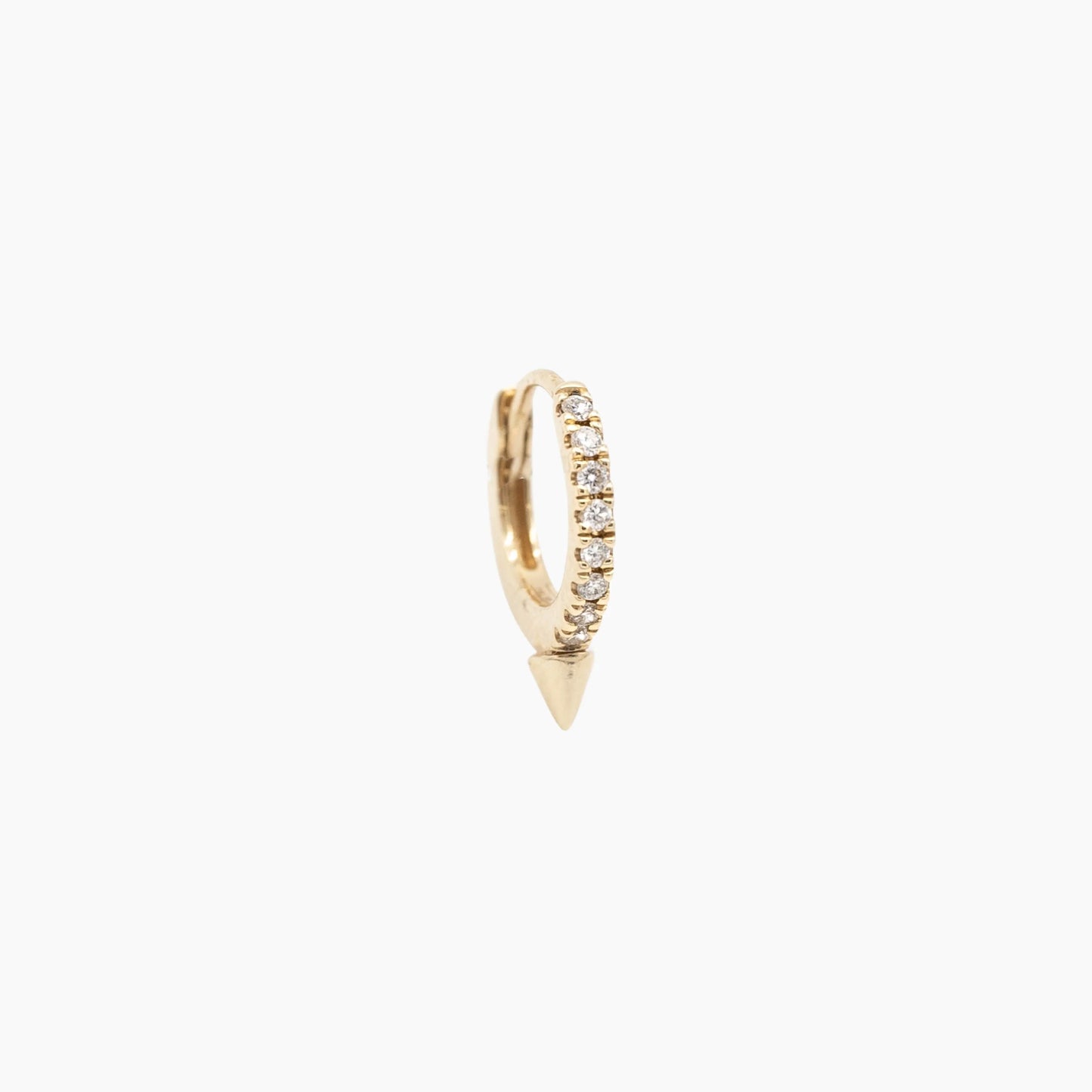 Boucle d'Oreille Unique - Créole Pic