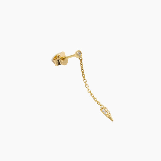 Boucle d'Oreille Unique - Muse Long