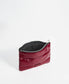 Burgundy Glossy Pouch