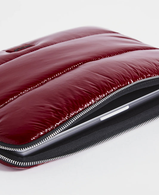 Burgundy Glossy Laptop Sleeve 13“ & 14“