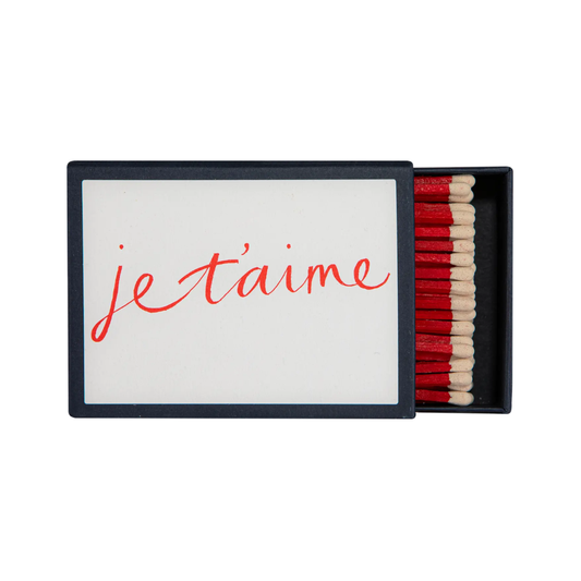 Je t'aime - Boîte d'allumettes