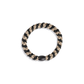 Black Beige Glitter Stripe