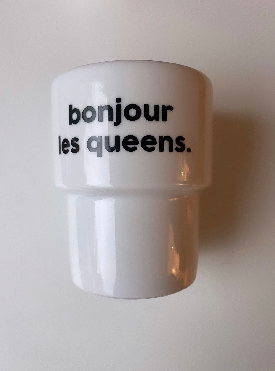 Gobelets Bonjour qui ?