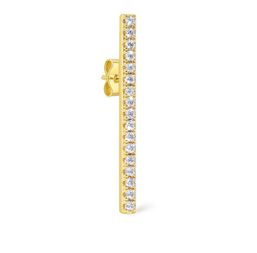 Bouton d'oreille Bari Diamond
