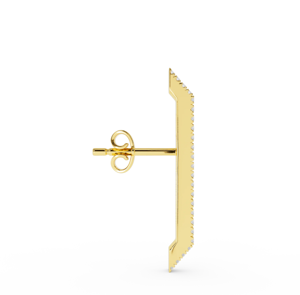Bouton d'oreille Octa Diamond