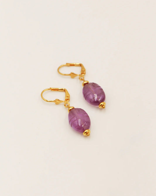 Boucles d'oreilles Scarabée