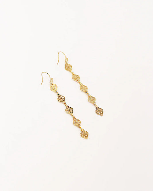 Boucles d'oreilles Intemporel iris XL