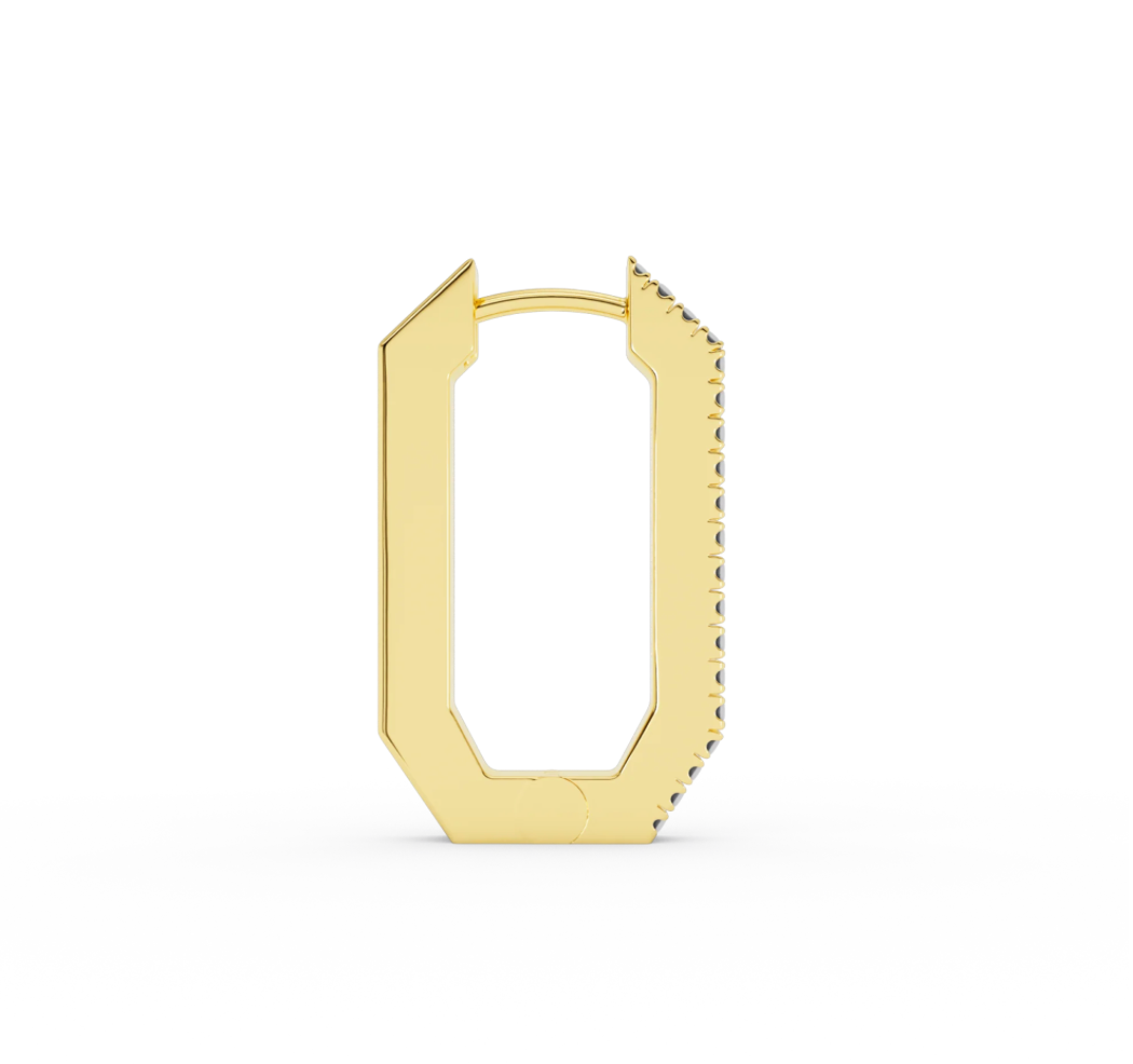 Boucle d'oreille Octa Short Diamond