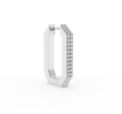 Boucle d'oreille Octa Short Diamond