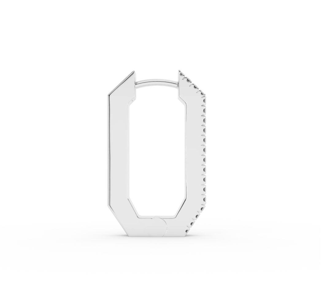 Boucle d'oreille Octa Short Diamond