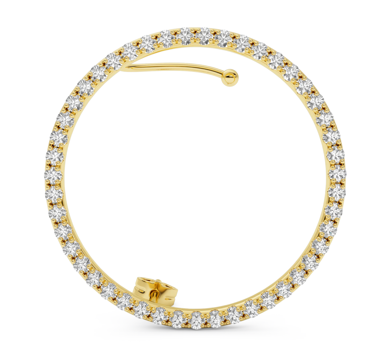 Bouton d'oreille Kay Diamond